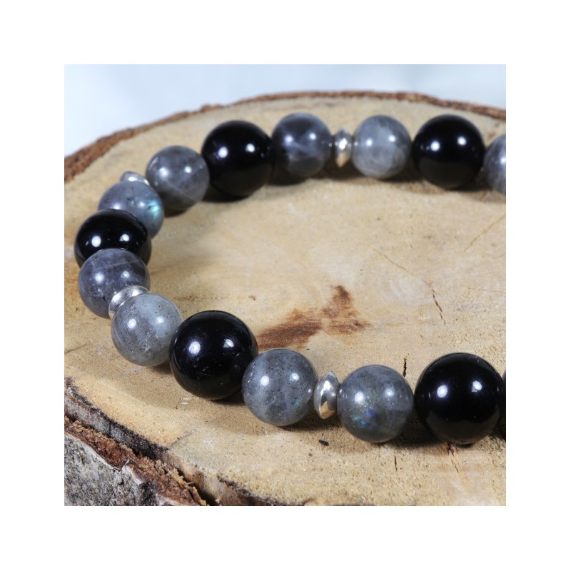 Bracelet Argent - Bouclier et Hypersensibilité