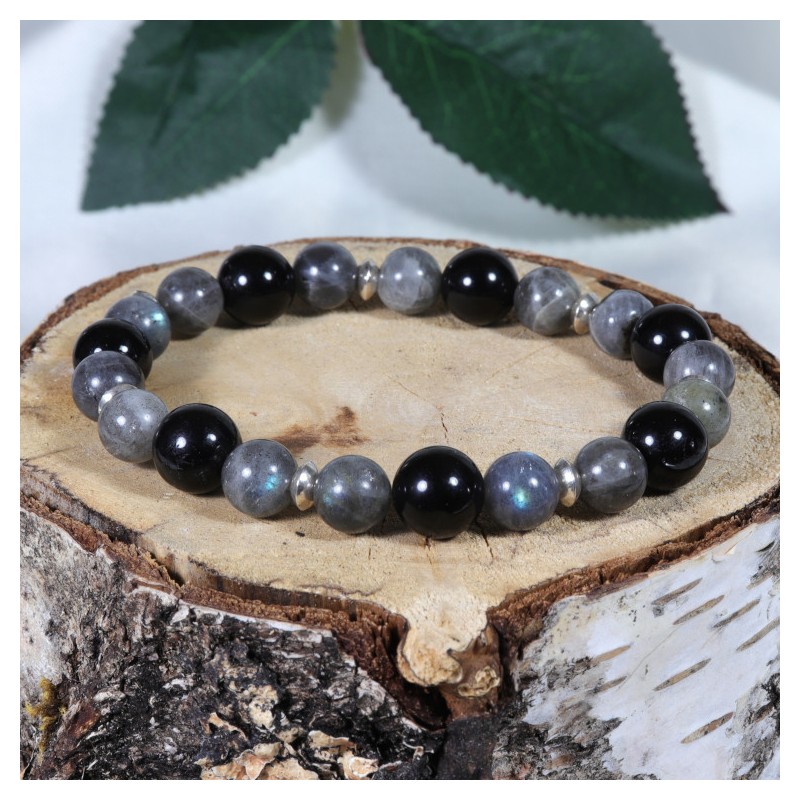 Bracelet Argent - Bouclier et Hypersensibilité