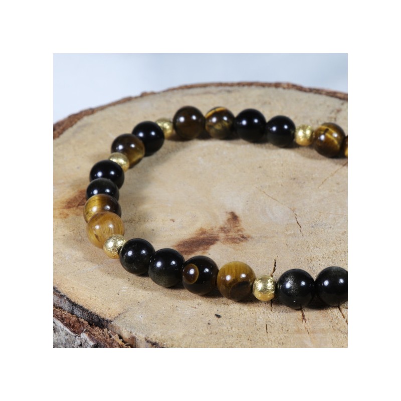 Bracelet Argent - Protection et Courage