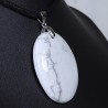 Pendentif Argent - Magnésite