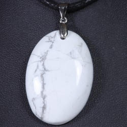 Pendentif Argent - Magnésite