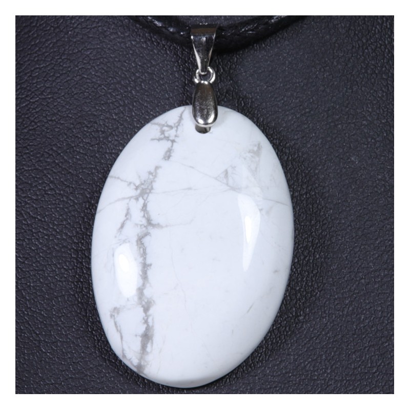 Pendentif Argent - Magnésite