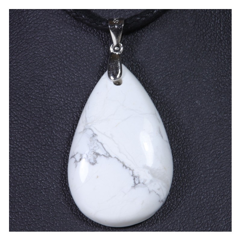 Pendentif Argent - Magnésite