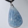 Pendentif Argent - Aigue Marine