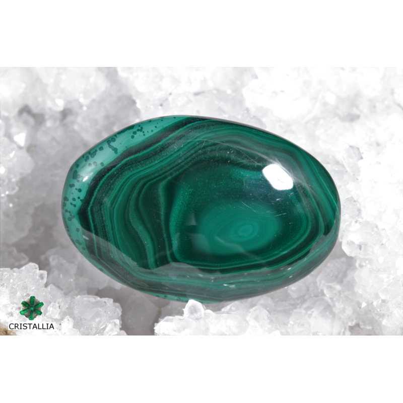 Galet Malachite