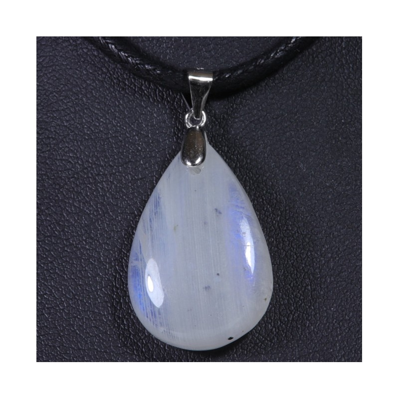 Pendentif Argent - Pierre de Lune