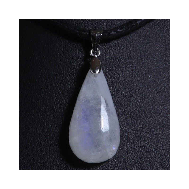Pendentif Argent - Pierre de Lune