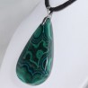 Pendentif Argent - Malachite