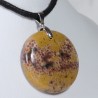 Pendentif Argent - Jaspe Orbiculaire