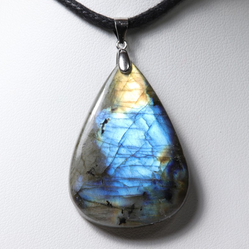 Pendentif Argent - Labradorite