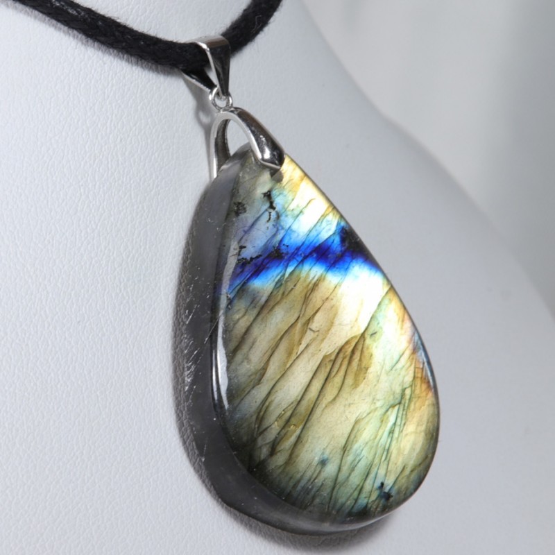 Pendentif Argent - Labradorite