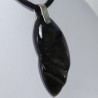 Pendentif Argent - Obsidienne Mentogochol