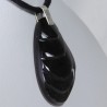 Pendentif Argent - Obsidienne Mentogochol
