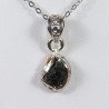 Pendentif Moldavite - Argent 925