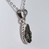 Pendentif Moldavite - Argent 925