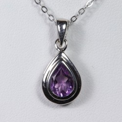 Pendentif Améthyste - Argent 925