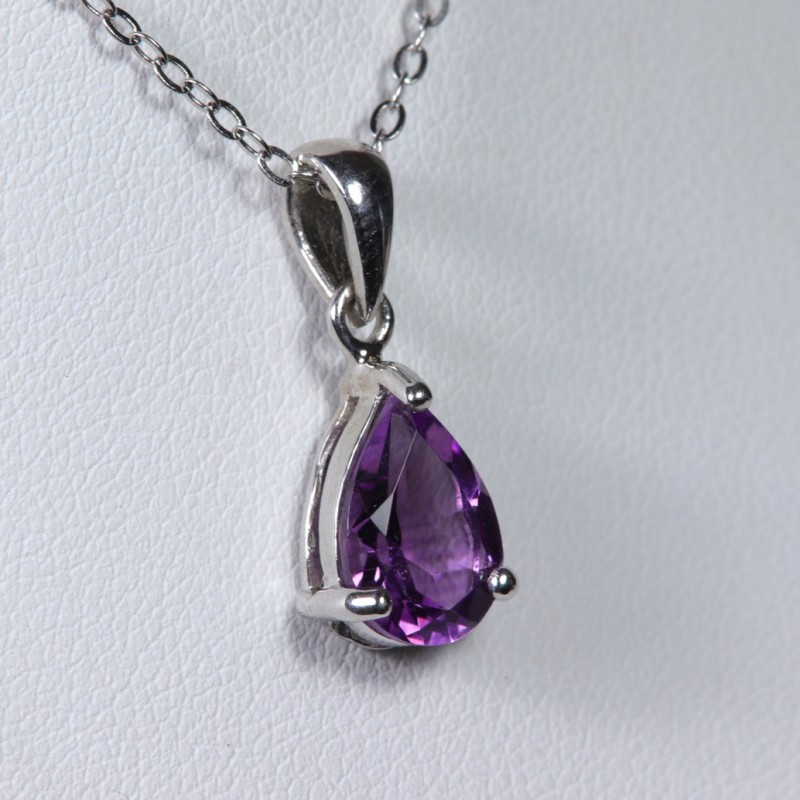 Pendentif Améthyste - Argent 925