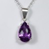 Pendentif Améthyste - Argent 925