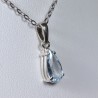 Pendentif Aigue Marine - Argent 925