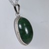 Pendentif Jade Néphrite - Argent 925