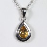 Pendentif Citrine - Argent 925
