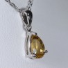 Pendentif Citrine - Argent 925