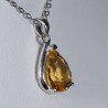 Pendentif Citrine - Argent 925