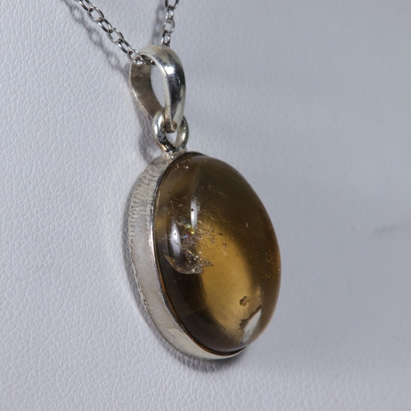 Pendentif Citrine - Argent 925