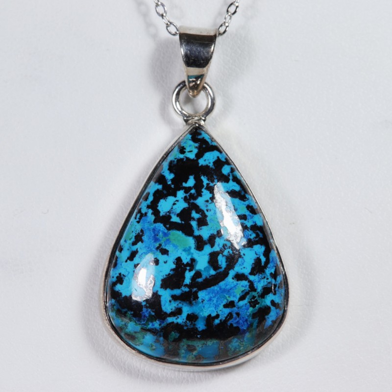 Pendentif Chrysocolle - Argent 925