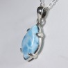 Pendentif Larimar - Argent 925