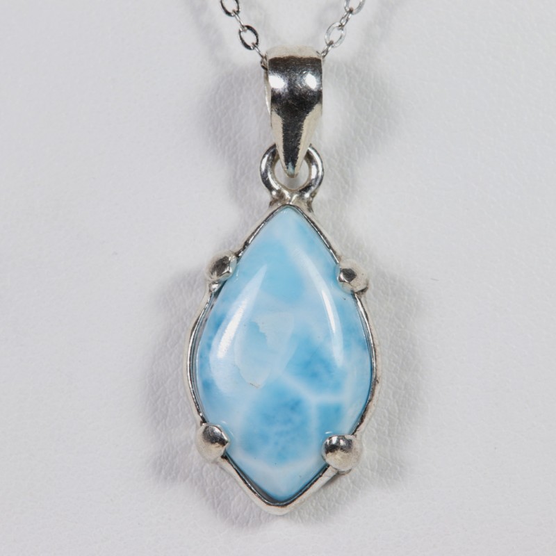 Pendentif Larimar - Argent 925