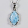 Pendentif Larimar - Argent 925