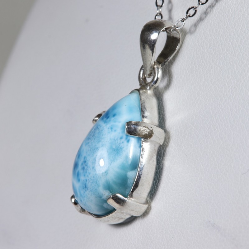 Pendentif Larimar - Argent 925