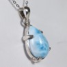 Pendentif Larimar - Argent 925