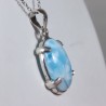 Pendentif Larimar - Argent 925
