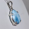 Pendentif Larimar - Argent 925