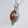 Pendentif Pierre de Soleil - Argent 925