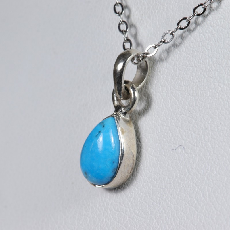 Pendentif Turquoise - Argent 925