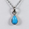 Pendentif Turquoise - Argent 925
