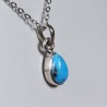 Pendentif Turquoise - Argent 925