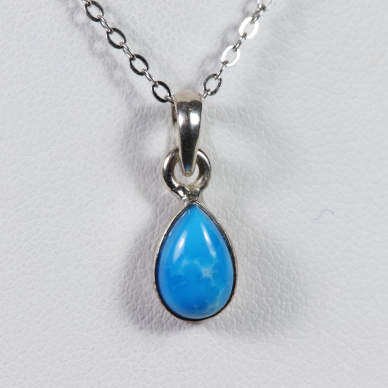 Pendentif Turquoise - Argent 925