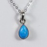 Pendentif Turquoise - Argent 925
