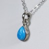 Pendentif Turquoise - Argent 925