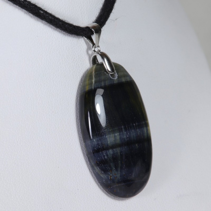 Pendentif Argent - Œil de Faucon