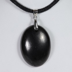 Pendentif Argent - Shungite