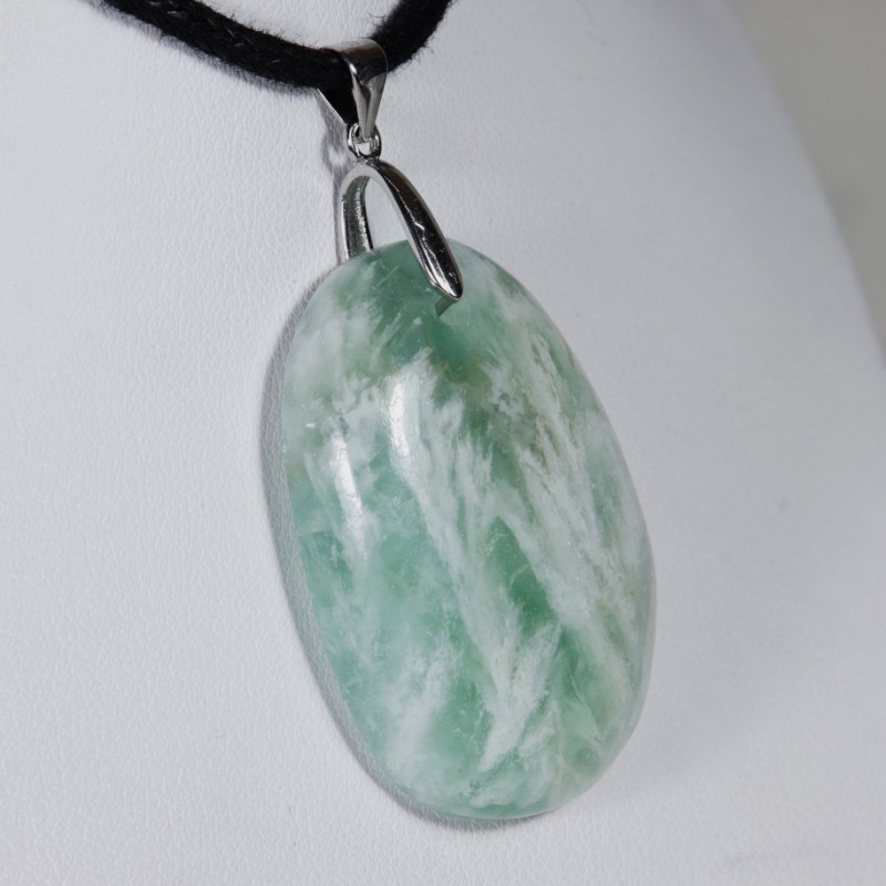 Pendentif Argent - Fluorite