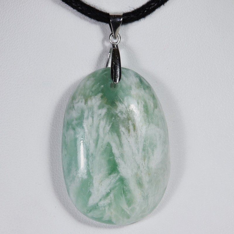 Pendentif Argent - Fluorite