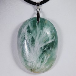 Pendentif Argent - Fluorite