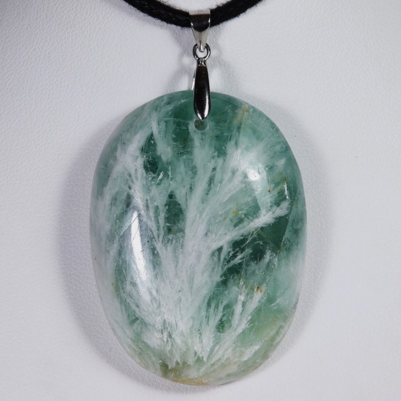 Pendentif Argent - Fluorite