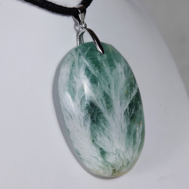 Pendentif Argent - Fluorite